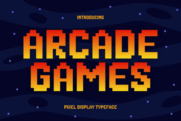 Arcade Games: The Pixel-Perfect Display Font That Turns Design Ideas Into Joyful Experiences