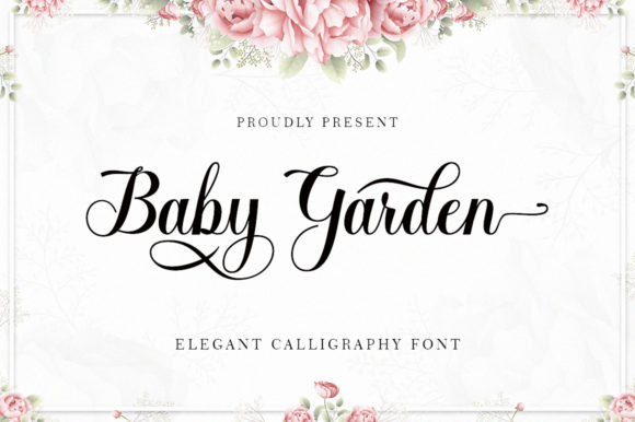 Baby Garden: Where Handwritten Elegance Meets Design Precision