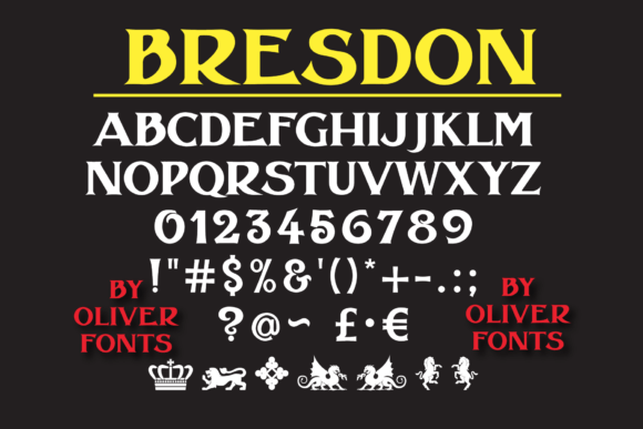 Bresdon: A Bold, Masculine Display Font That Commands Attention