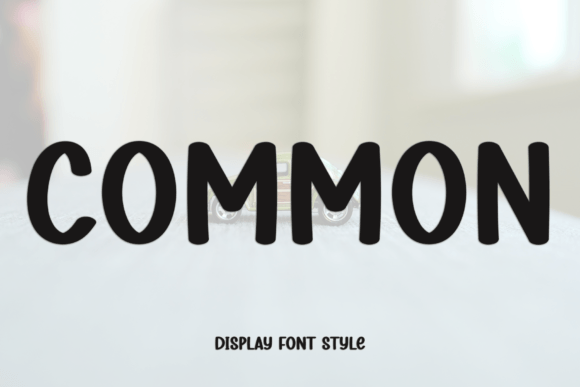 Common: A Friendly, Modern Sans-Serif for Thoughtful Design