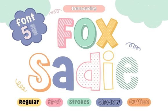 Fox Sadie: A Playful Display Font with Personality