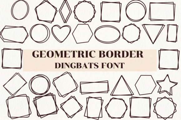 Geometric Border: The Smart Choice for Clean, Repeatable Design Elements