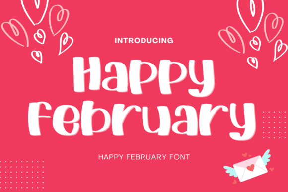 Happy February Font