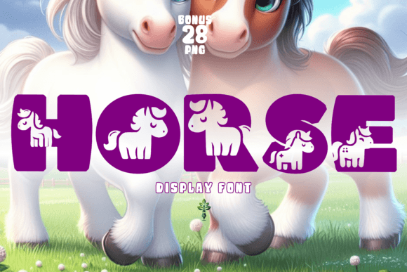 Horse Font: Elegant, Intriguing, Alive