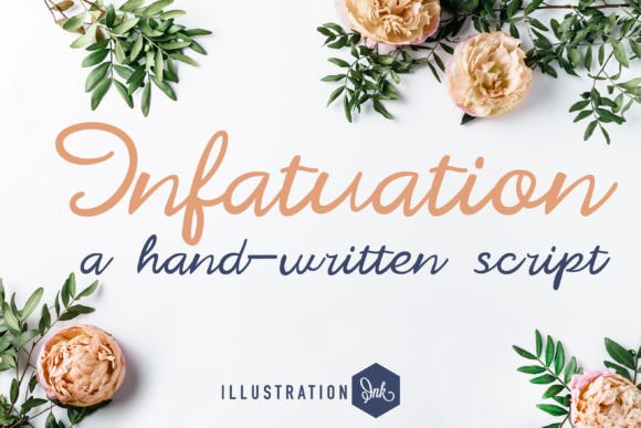 Infatuation: The Artful Cursive Font That Feels Human