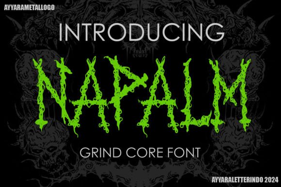 Napalm: The Black Letter Metal Font That Forges Identity in Extreme Music and Brand Design