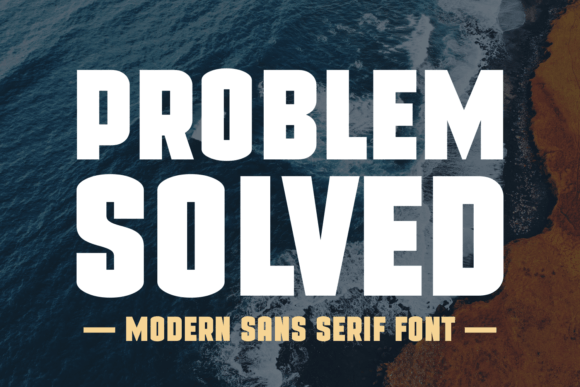 Problem Solved: Bold Sans Serif for Impact