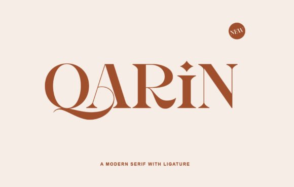 Qarin: Elegant Serif for Timeless Branding