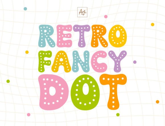 Retro Fancy Dot: Where Playful Nostalgia Meets Modern Design