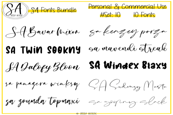 Script and Handwritten Bundle 10: Your Everyday Creative Spark, Delivered