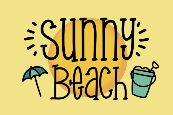 Sunny Beach Font: Bring Summer Joy to Your Designs